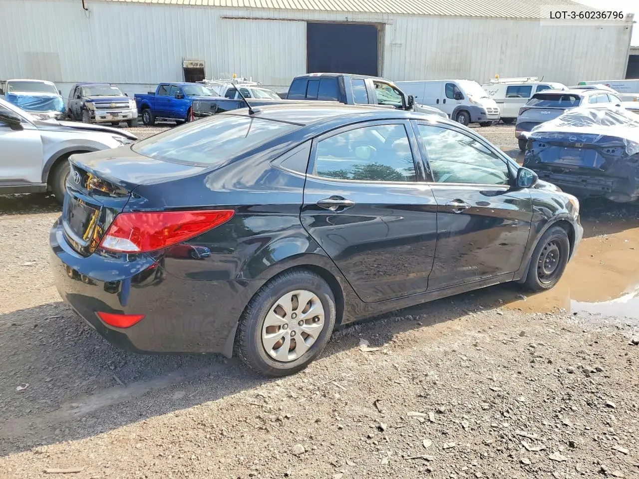 2016 Hyundai Accent Sedan VIN: KMHCT4AE5GU048002 Lot: 60236796