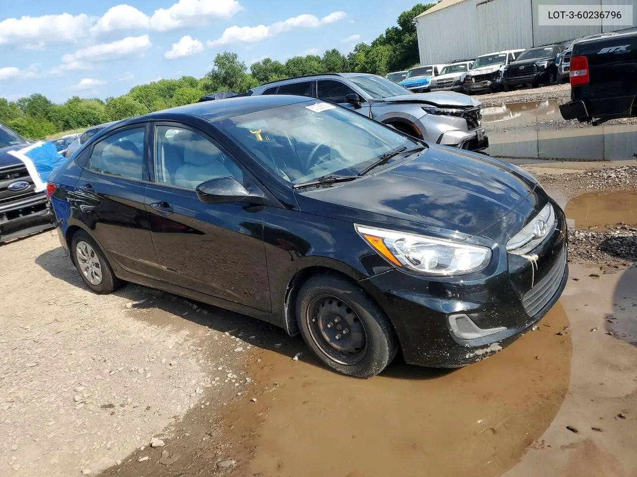 2016 Hyundai Accent Sedan VIN: KMHCT4AE5GU048002 Lot: 60236796