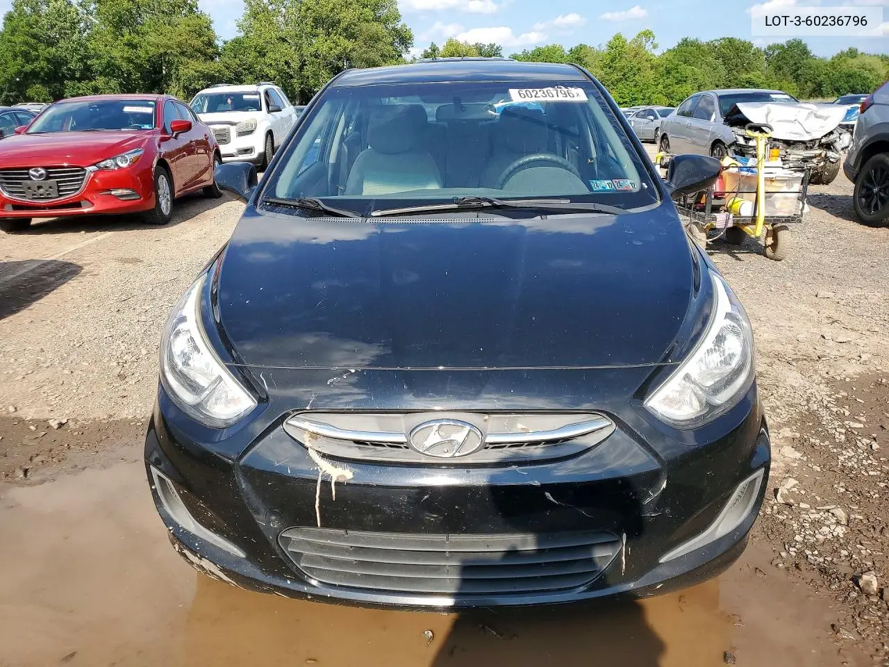2016 Hyundai Accent Sedan VIN: KMHCT4AE5GU048002 Lot: 60236796