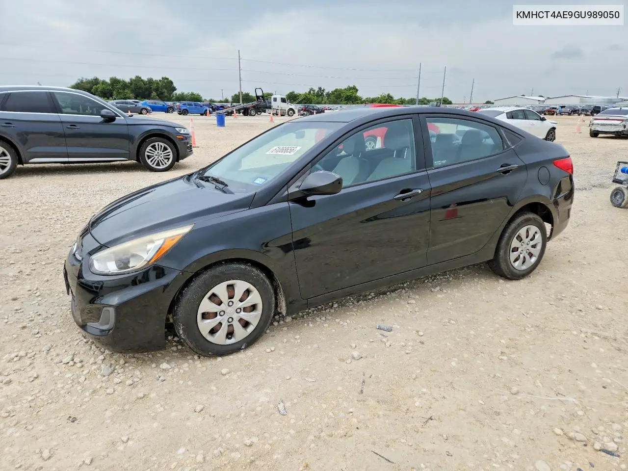 2016 Hyundai Accent Se VIN: KMHCT4AE9GU989050 Lot: 61068656