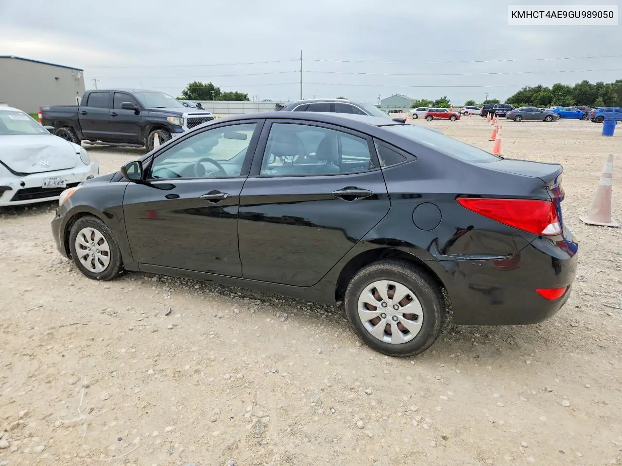 2016 Hyundai Accent Se VIN: KMHCT4AE9GU989050 Lot: 61068656