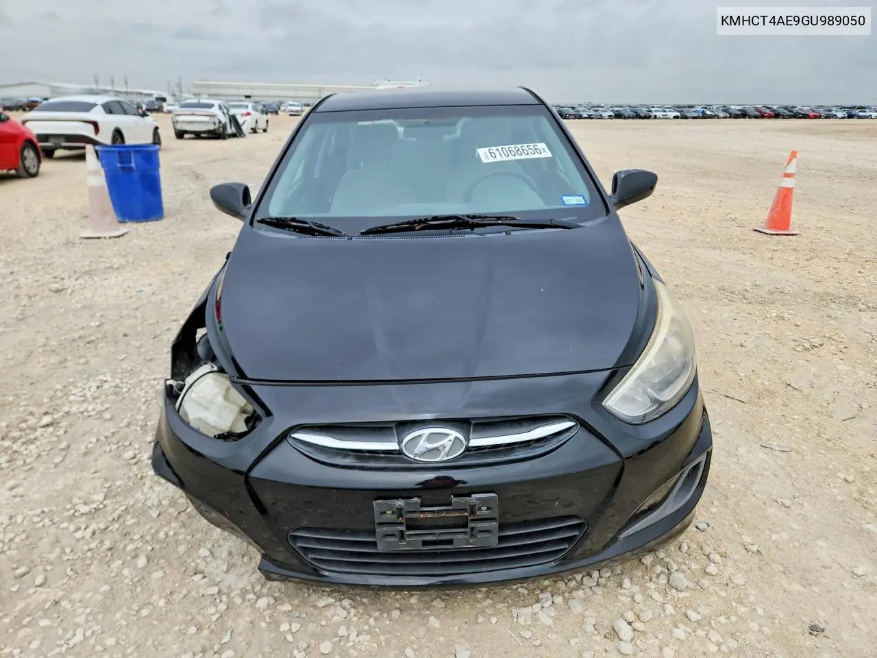 2016 Hyundai Accent Se VIN: KMHCT4AE9GU989050 Lot: 61068656