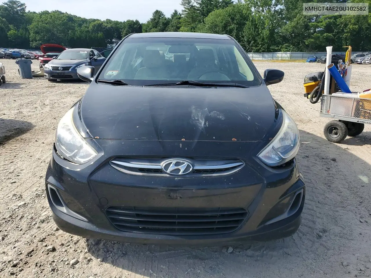 2016 Hyundai Accent Se VIN: KMHCT4AE2GU102582 Lot: 61601786