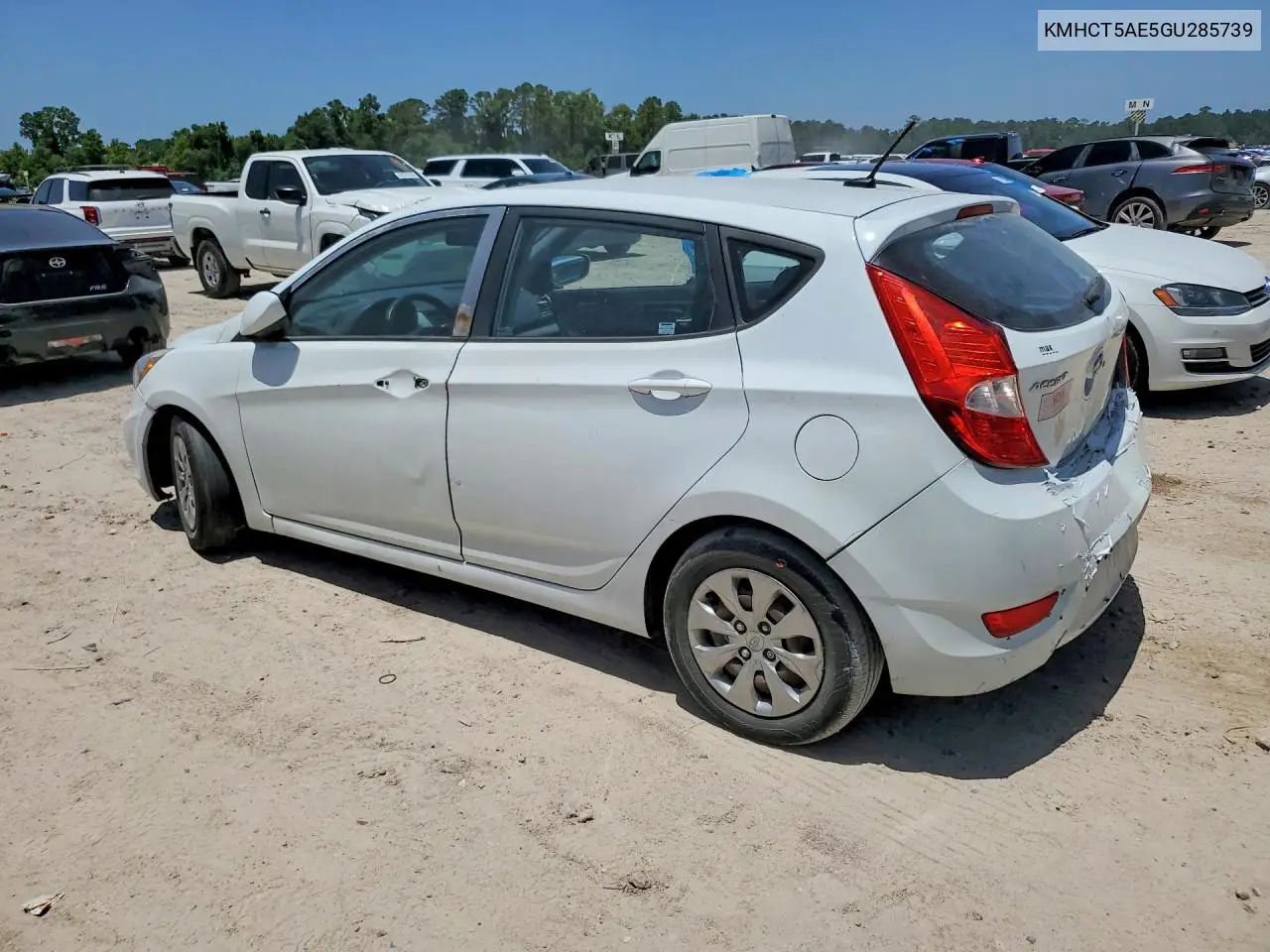 2016 Hyundai Accent Se VIN: KMHCT5AE5GU285739 Lot: 61860906