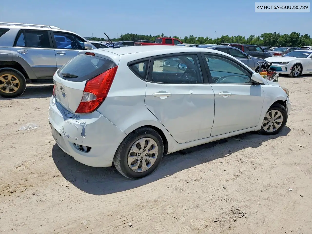2016 Hyundai Accent Se VIN: KMHCT5AE5GU285739 Lot: 61860906