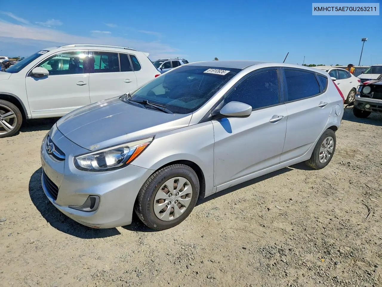 2016 Hyundai Accent Se VIN: KMHCT5AE7GU263211 Lot: 61910936