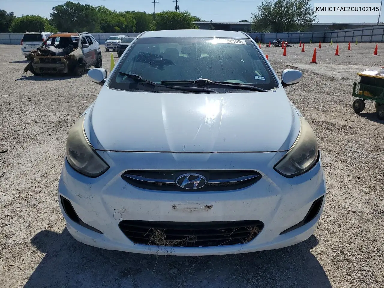 2016 Hyundai Accent Se VIN: KMHCT4AE2GU102145 Lot: 61965166
