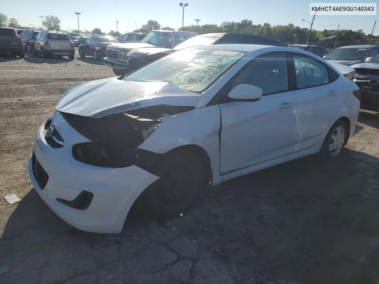 KMHCT4AE9GU140343 2016 Hyundai Accent Se