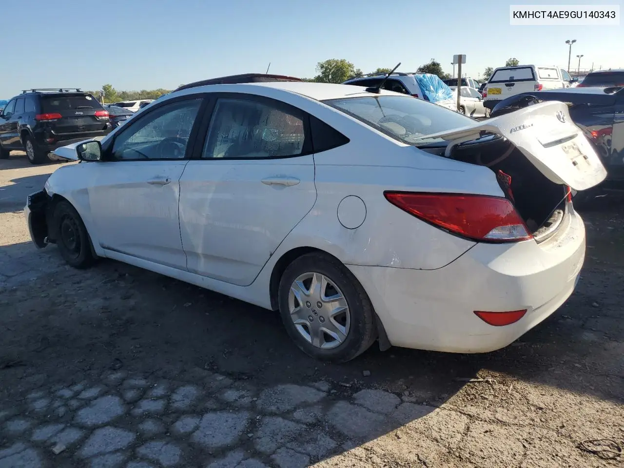 KMHCT4AE9GU140343 2016 Hyundai Accent Se