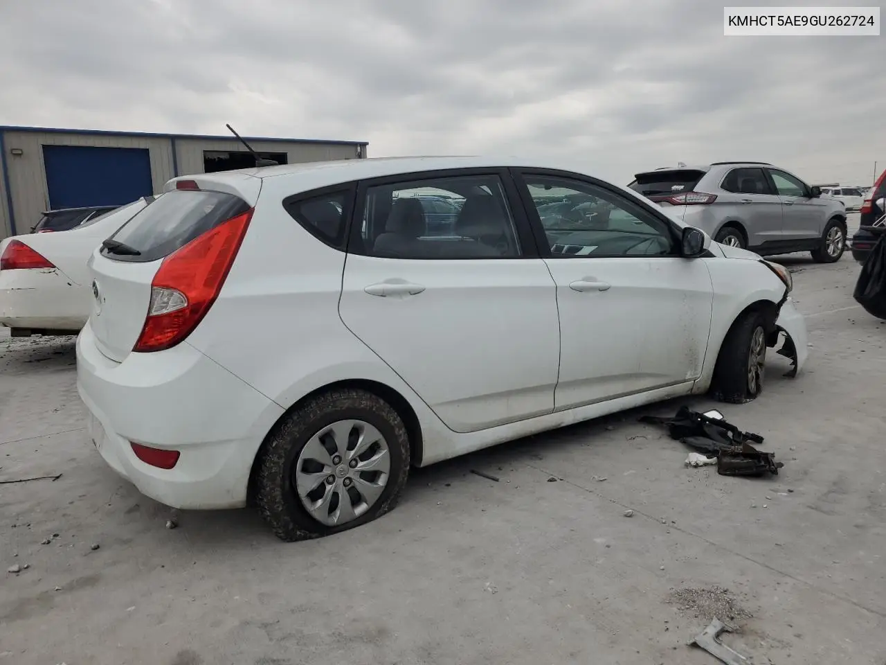 KMHCT5AE9GU262724 2016 Hyundai Accent Se