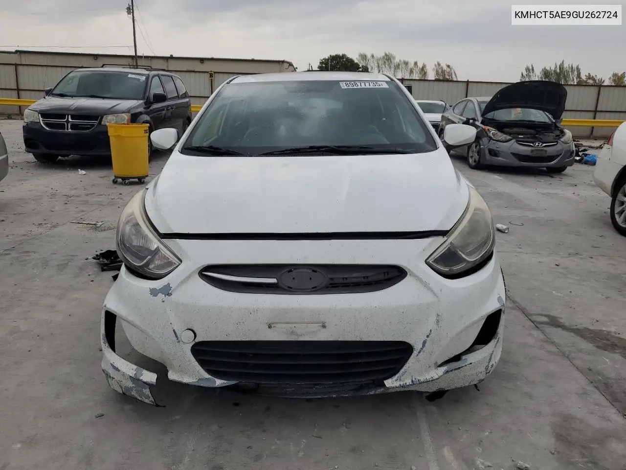 KMHCT5AE9GU262724 2016 Hyundai Accent Se
