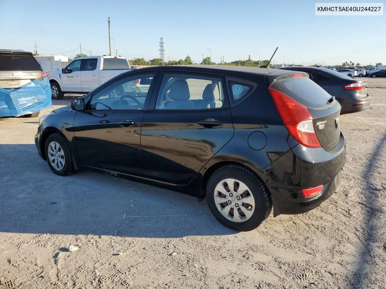 KMHCT5AE4GU244227 2016 Hyundai Accent Se