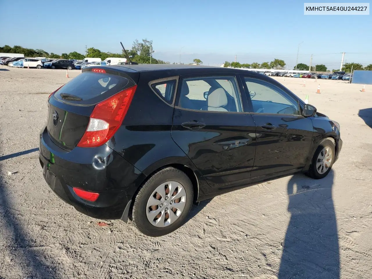 KMHCT5AE4GU244227 2016 Hyundai Accent Se