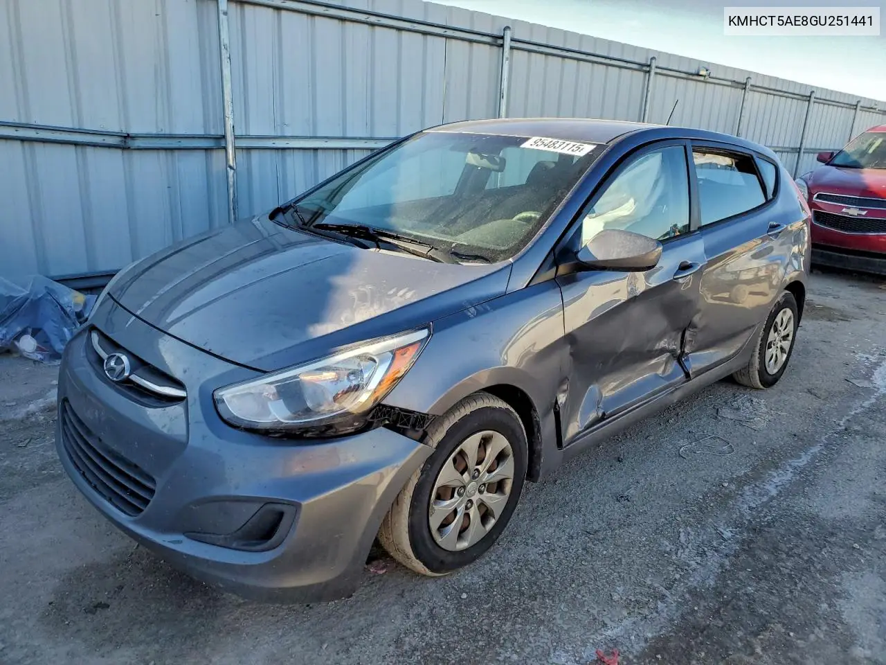 KMHCT5AE8GU251441 2016 Hyundai Accent Se