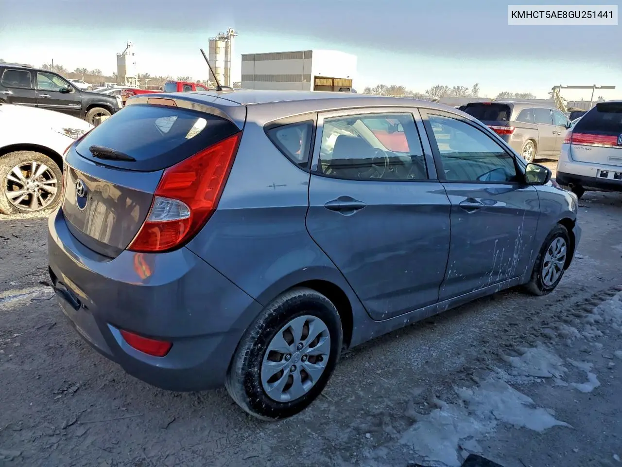 KMHCT5AE8GU251441 2016 Hyundai Accent Se