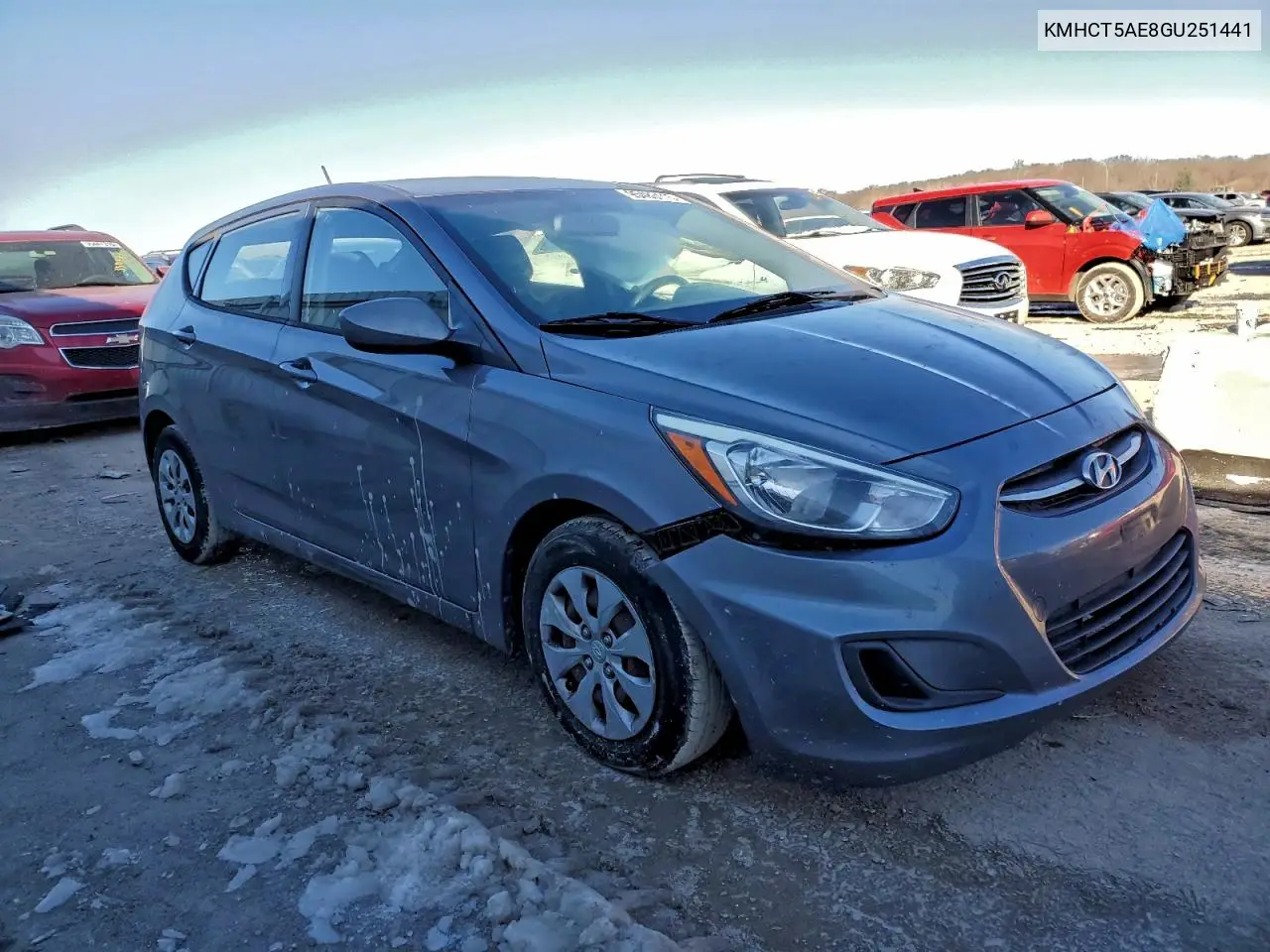 KMHCT5AE8GU251441 2016 Hyundai Accent Se