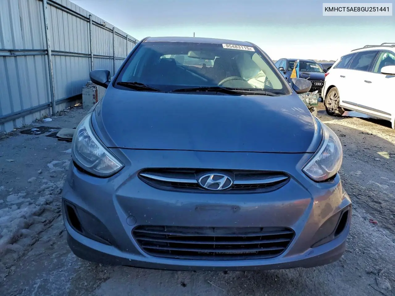 KMHCT5AE8GU251441 2016 Hyundai Accent Se