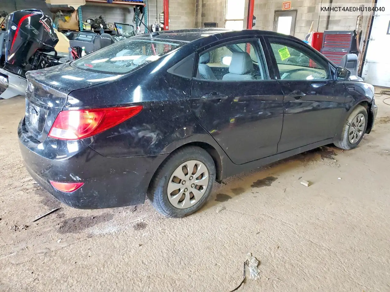 2017 Hyundai Accent Se VIN: KMHCT4AE0HU184040 Lot: 55436616