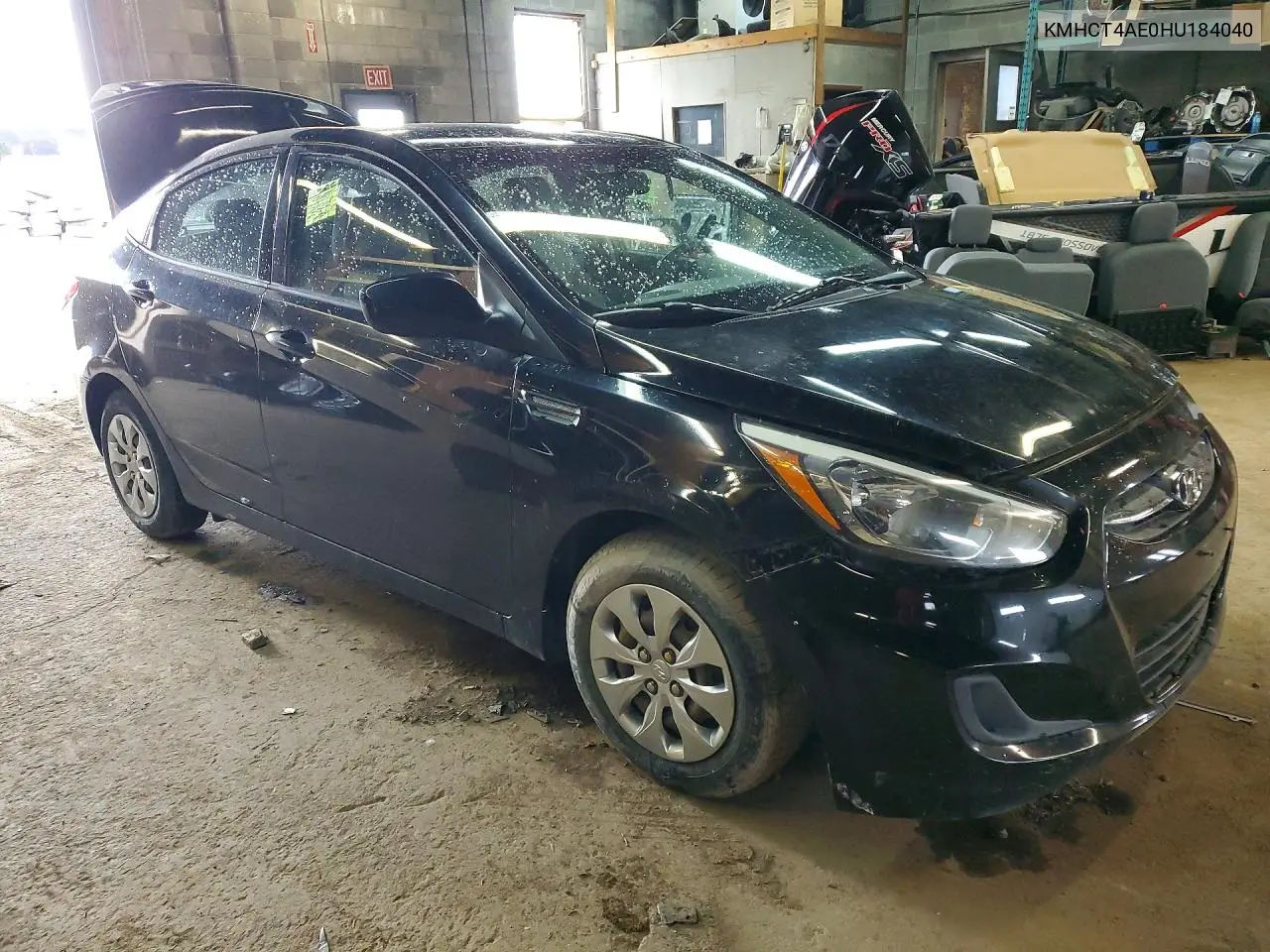 2017 Hyundai Accent Se VIN: KMHCT4AE0HU184040 Lot: 55436616