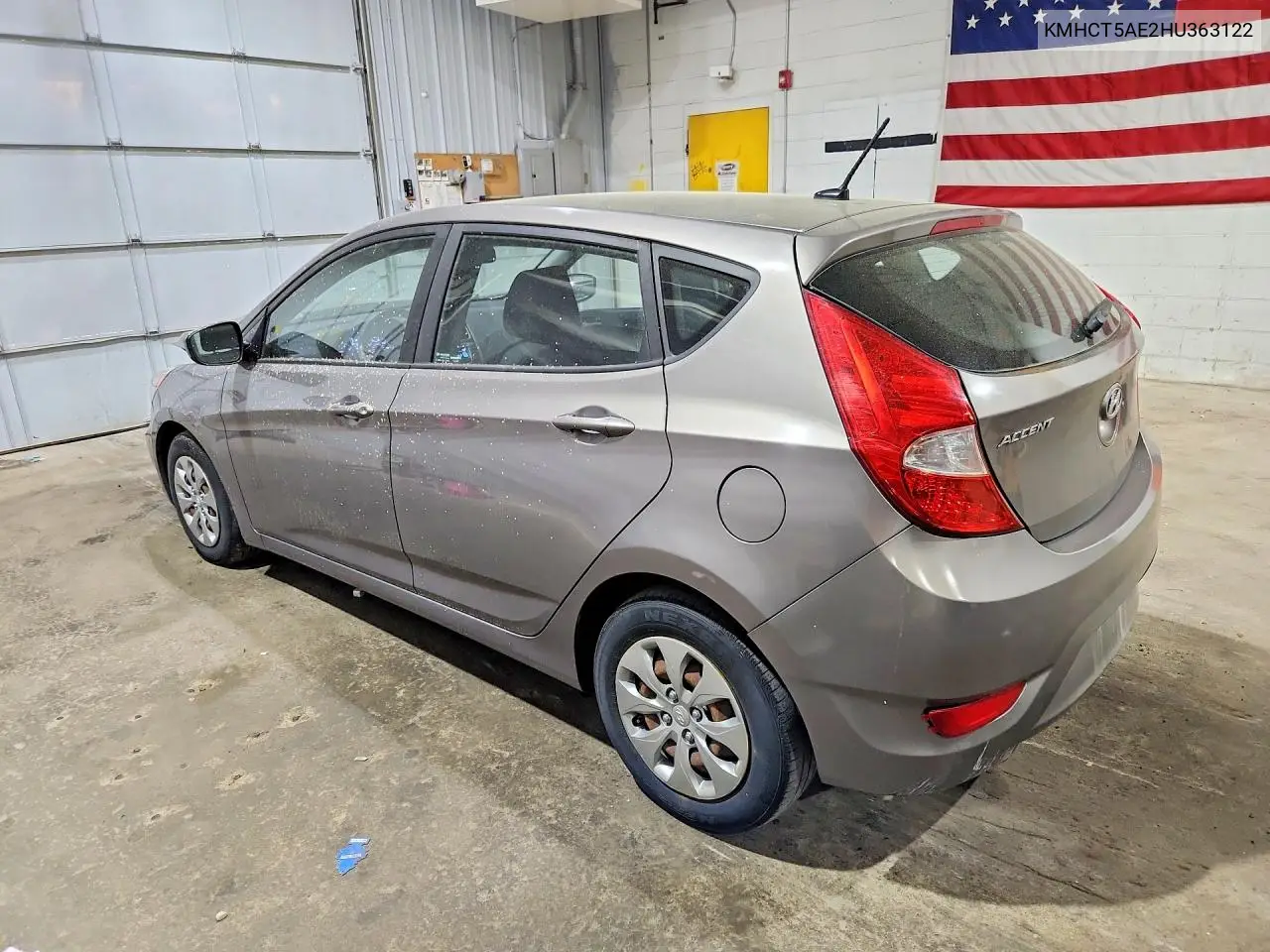 2017 Hyundai Accent Se VIN: KMHCT5AE2HU363122 Lot: 56760646
