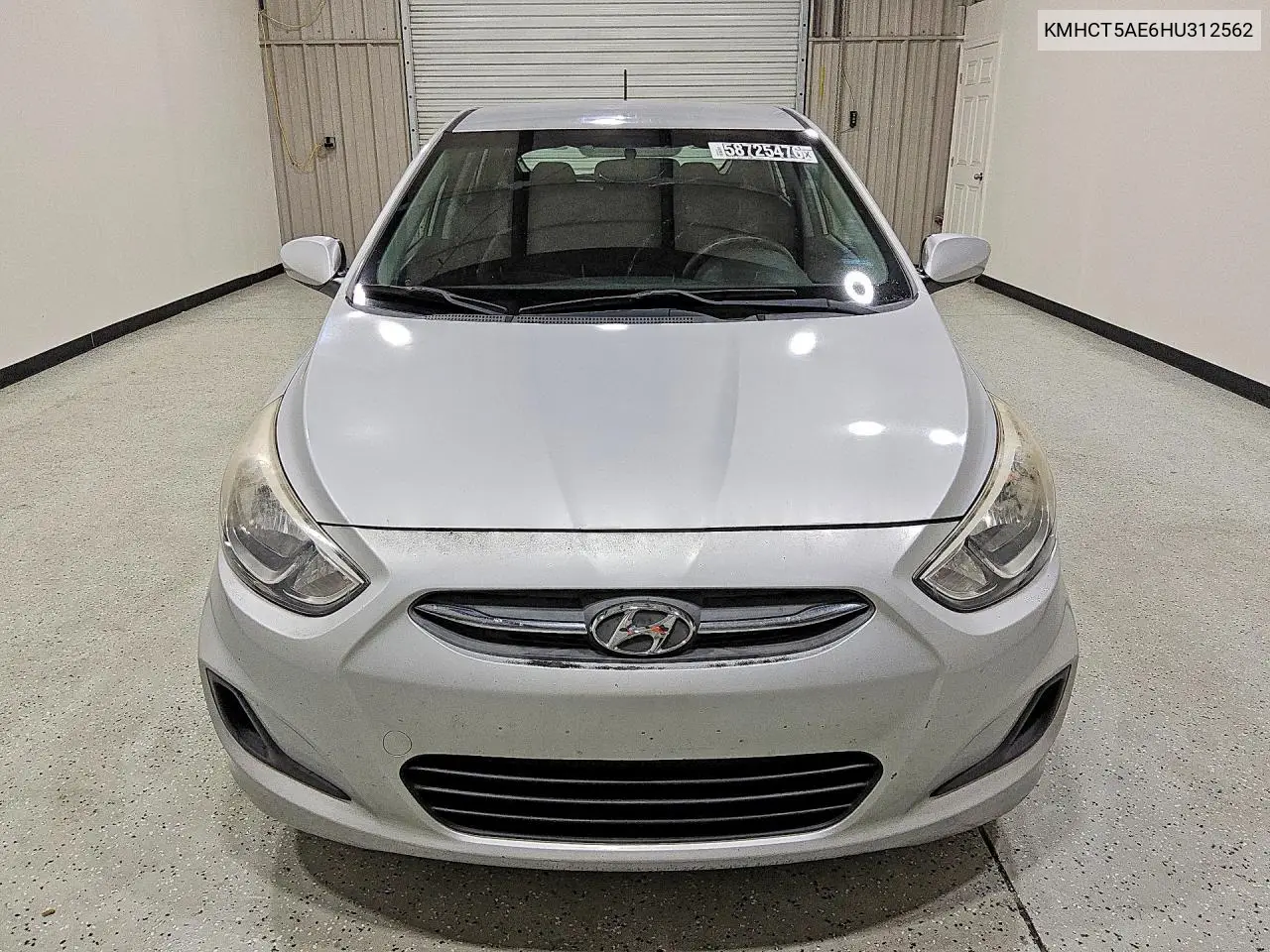 2017 Hyundai Accent Se VIN: KMHCT5AE6HU312562 Lot: 58725476