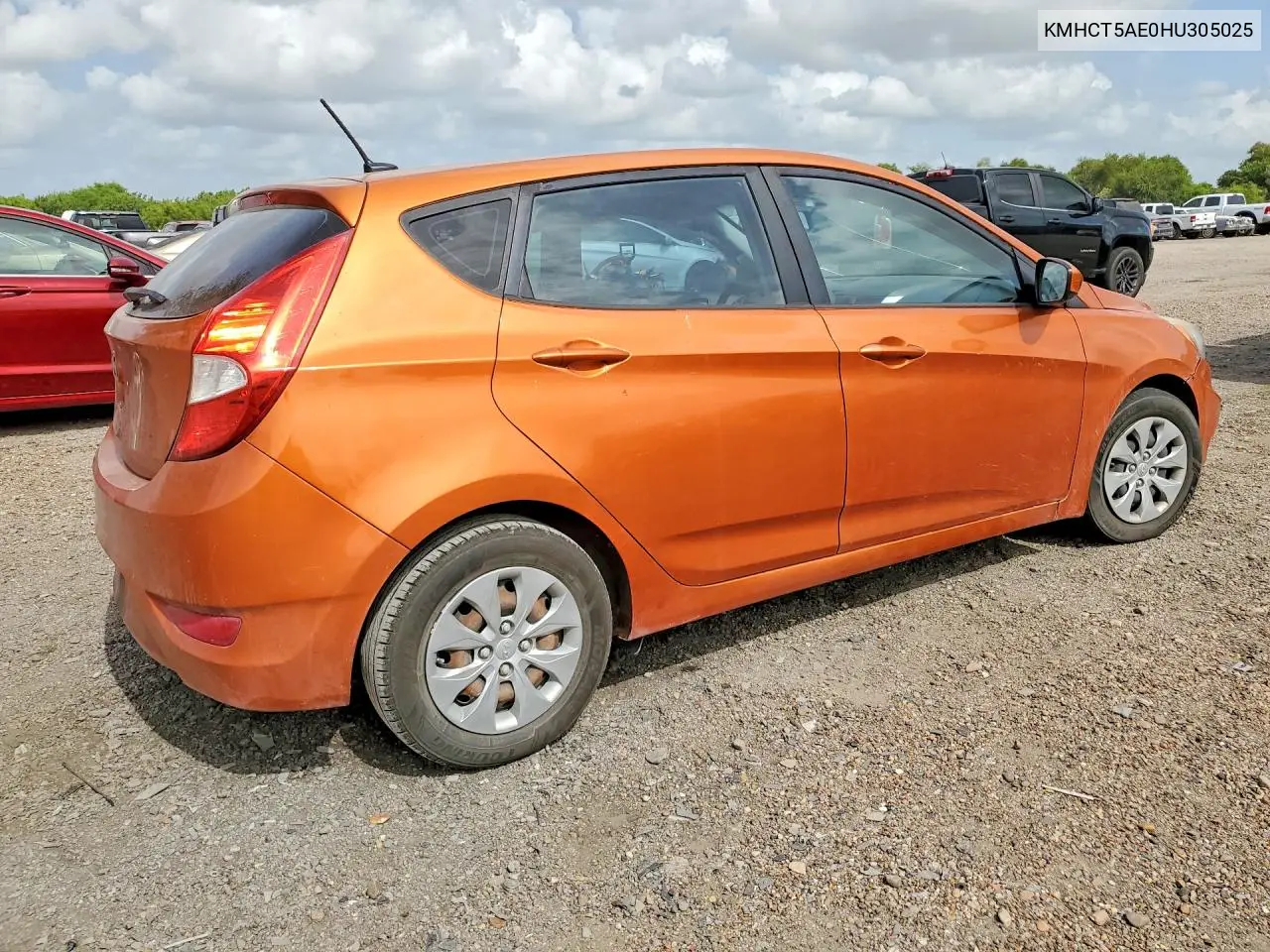 2017 Hyundai Accent Se VIN: KMHCT5AE0HU305025 Lot: 60150456