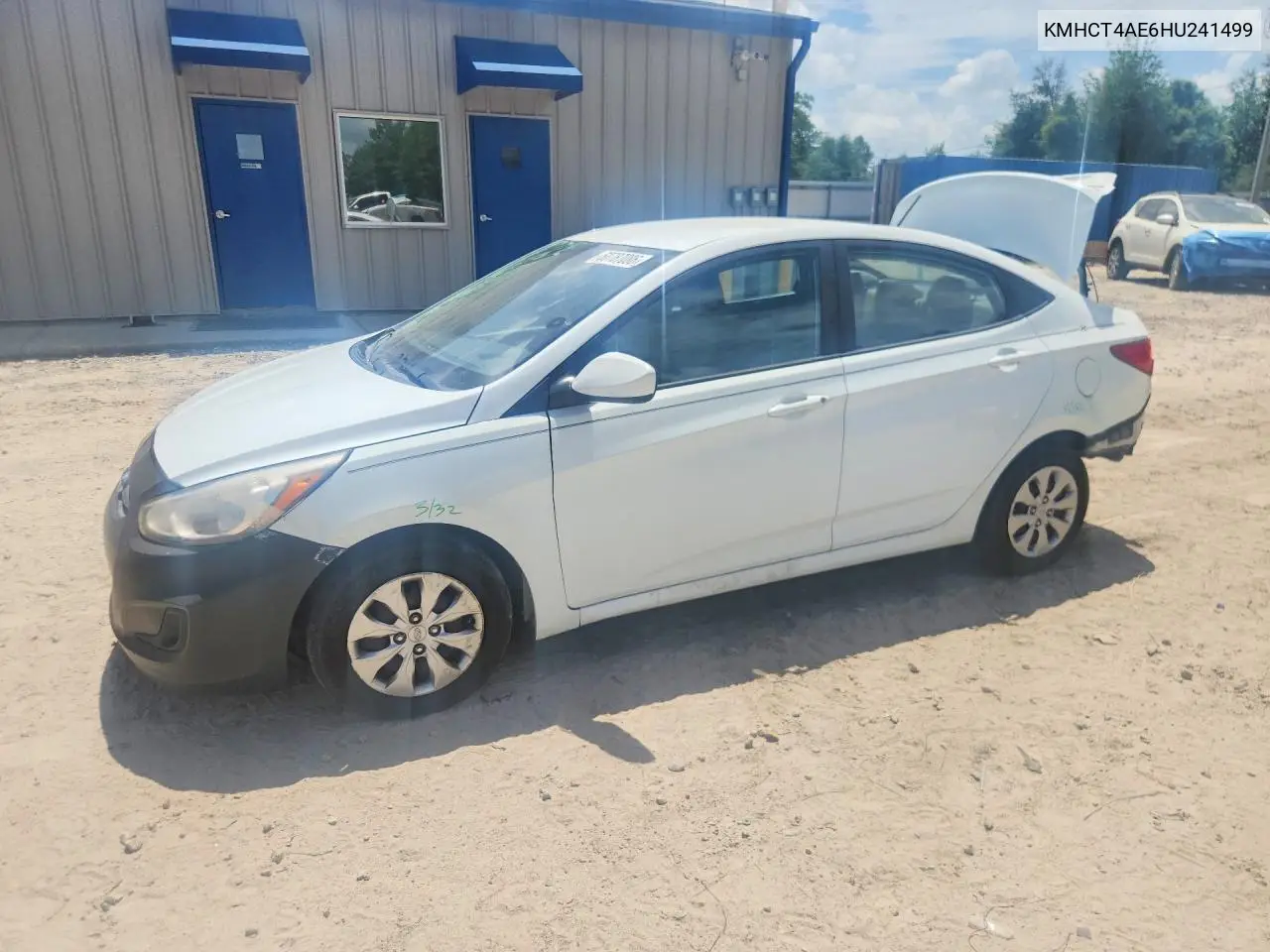 2017 Hyundai Accent Se VIN: KMHCT4AE6HU241499 Lot: 60787086
