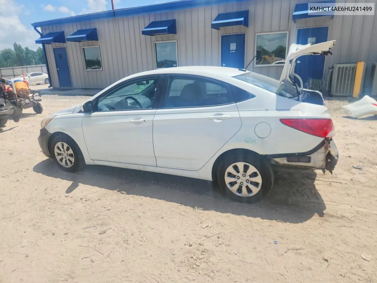 2017 Hyundai Accent Se VIN: KMHCT4AE6HU241499 Lot: 60787086