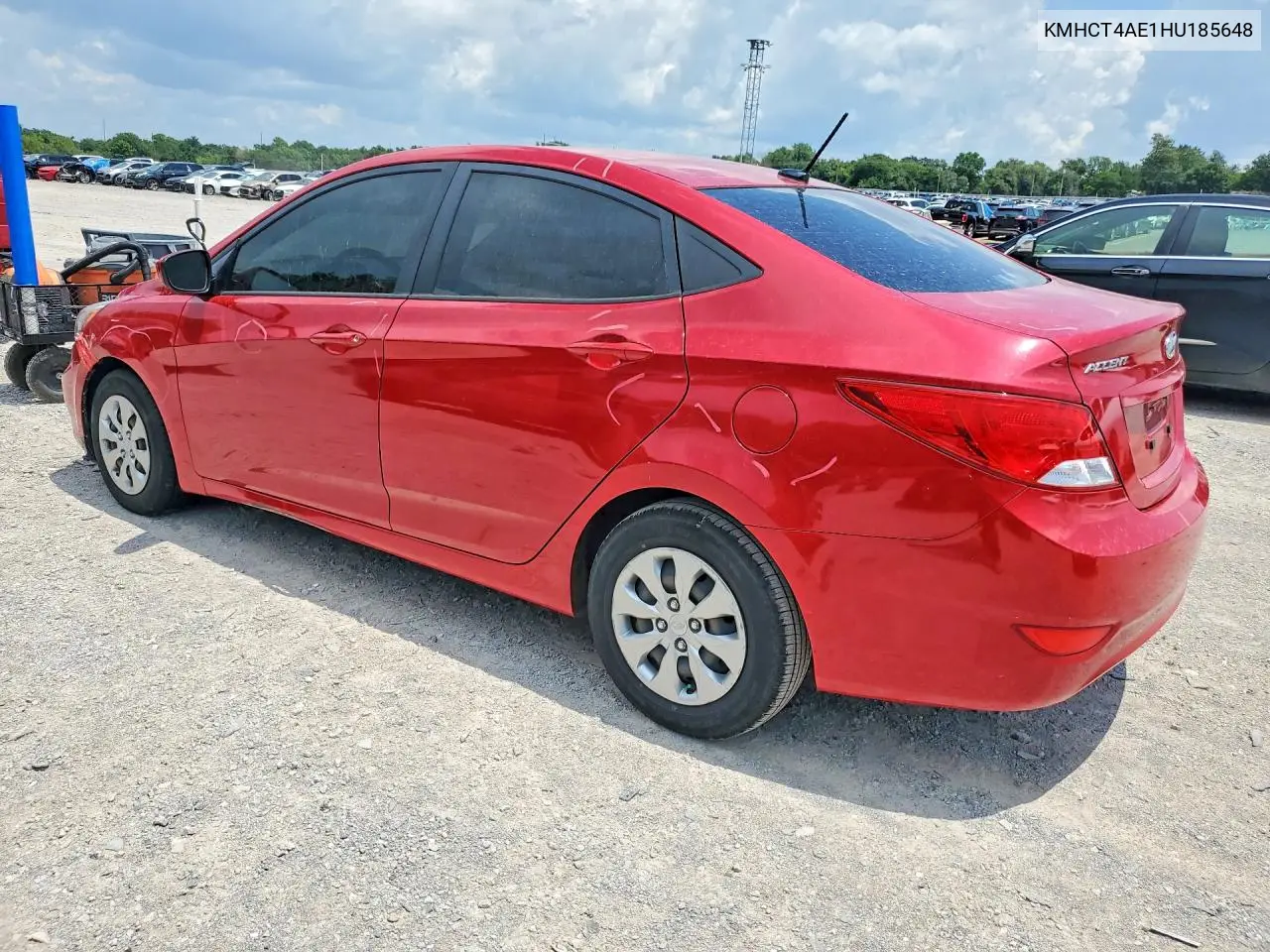 2017 Hyundai Accent Se VIN: KMHCT4AE1HU185648 Lot: 60869576
