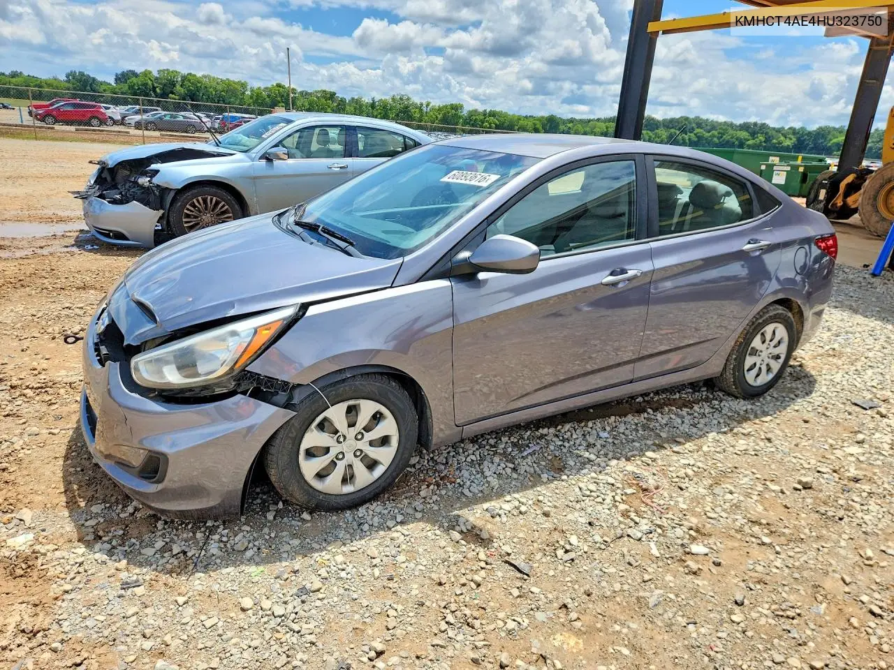 2017 Hyundai Accent Se VIN: KMHCT4AE4HU323750 Lot: 60893616