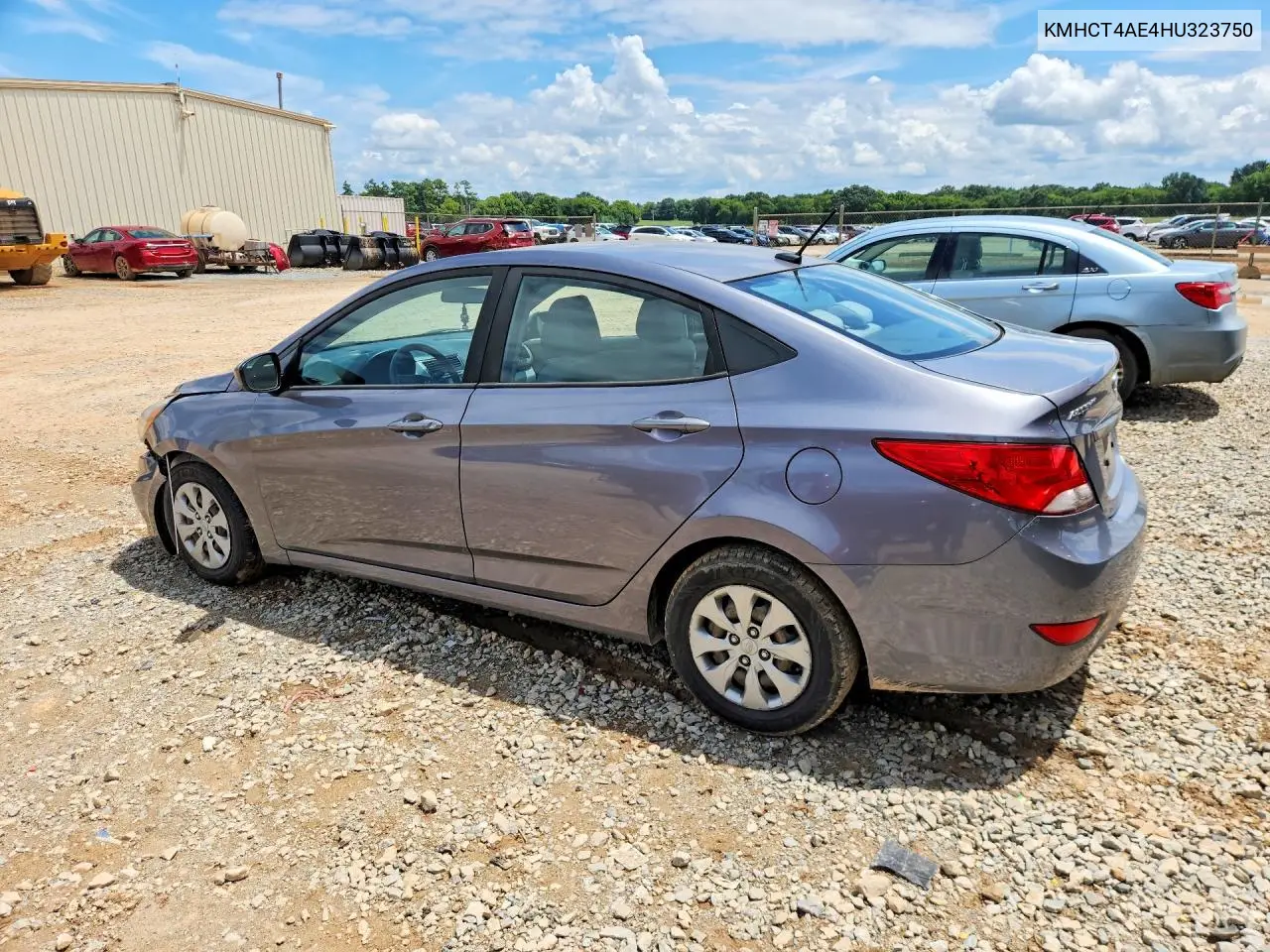 2017 Hyundai Accent Se VIN: KMHCT4AE4HU323750 Lot: 60893616
