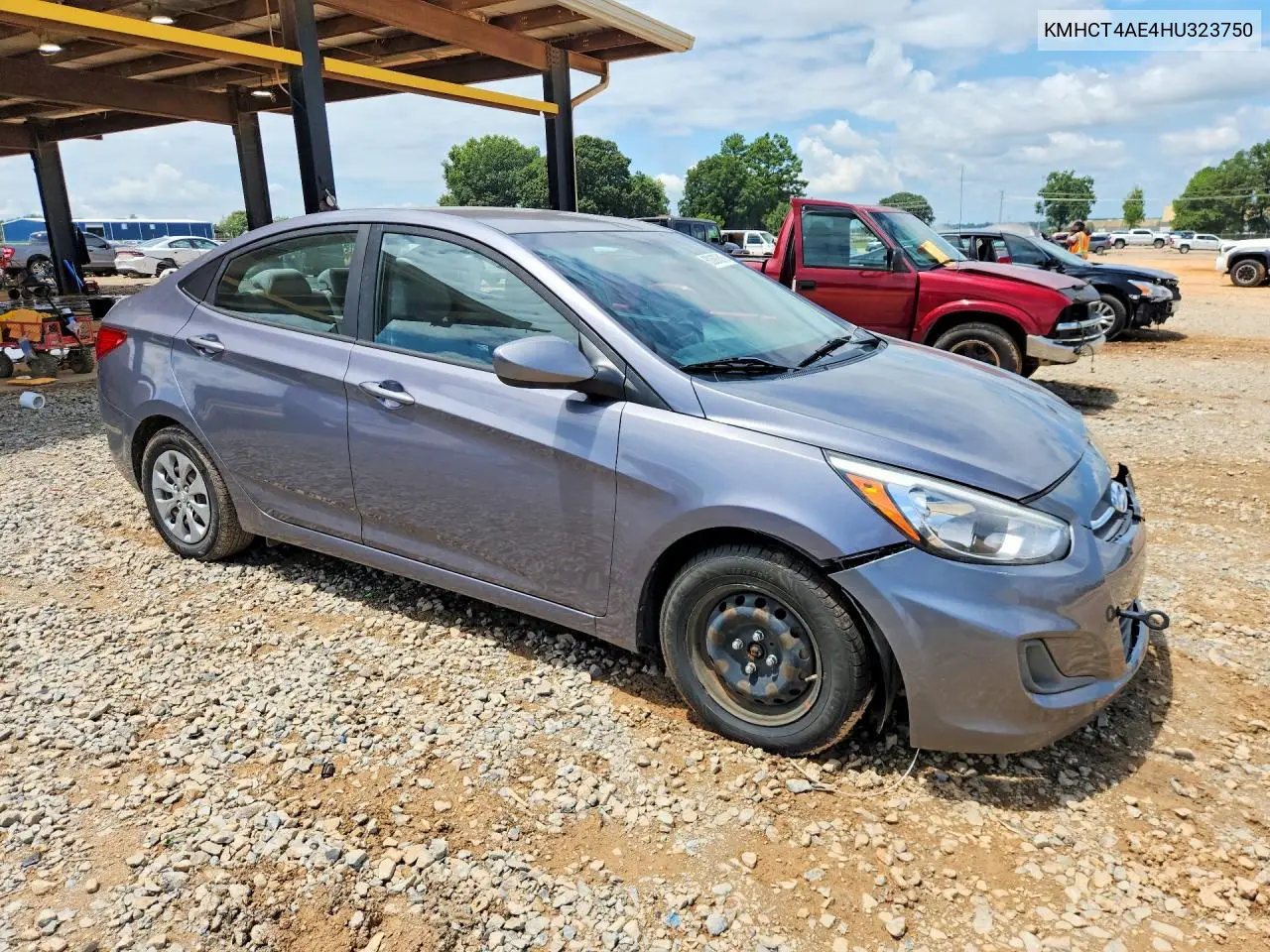 2017 Hyundai Accent Se VIN: KMHCT4AE4HU323750 Lot: 60893616