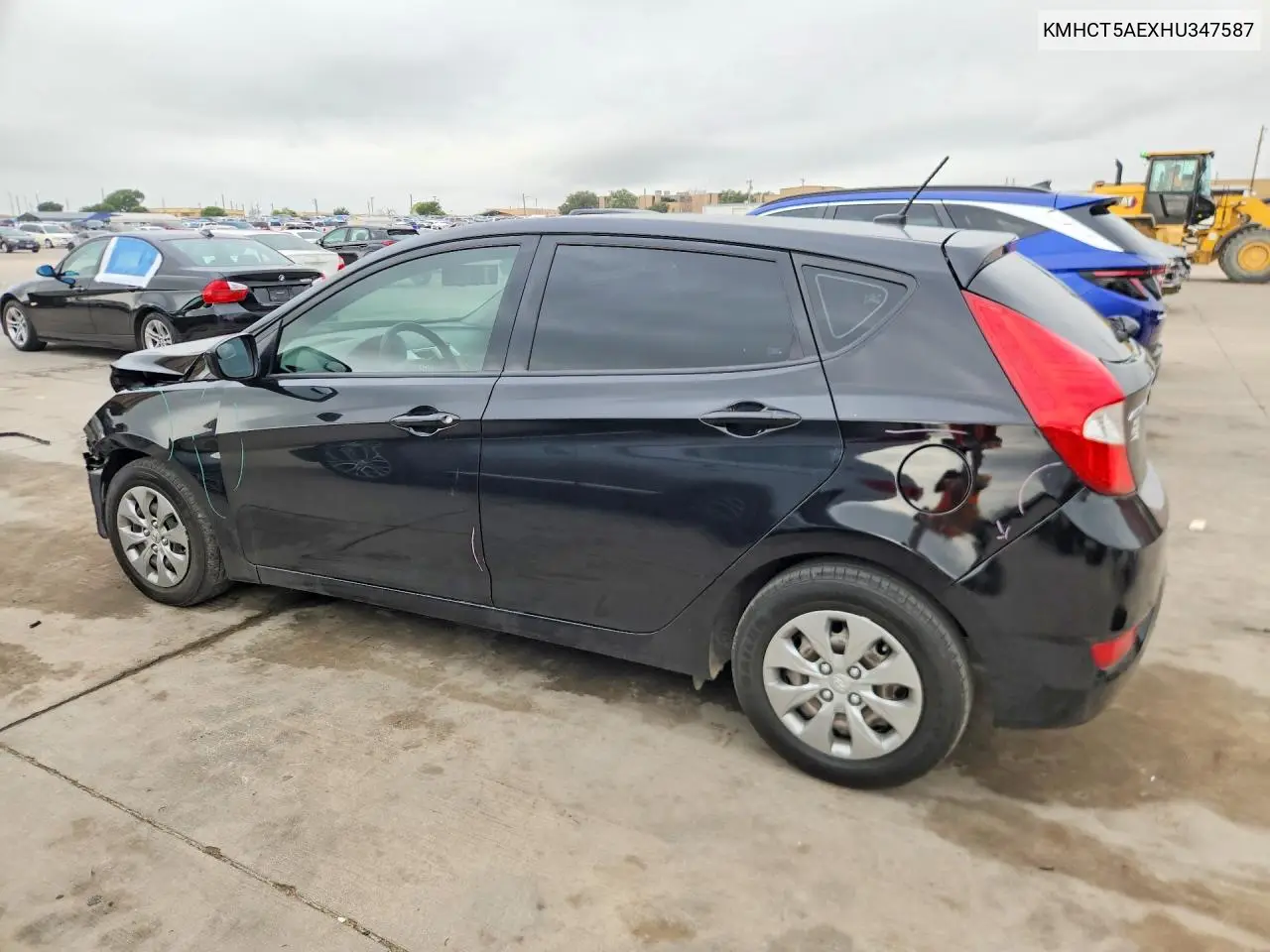 2017 Hyundai Accent Se VIN: KMHCT5AEXHU347587 Lot: 60981706