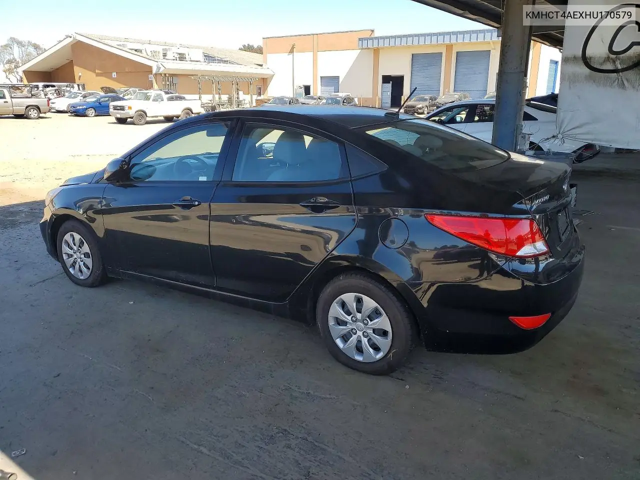 2017 Hyundai Accent Se VIN: KMHCT4AEXHU170579 Lot: 61426716