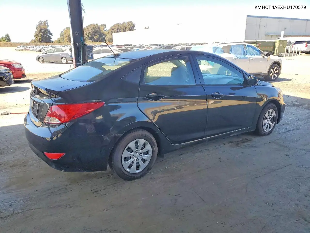 2017 Hyundai Accent Se VIN: KMHCT4AEXHU170579 Lot: 61426716