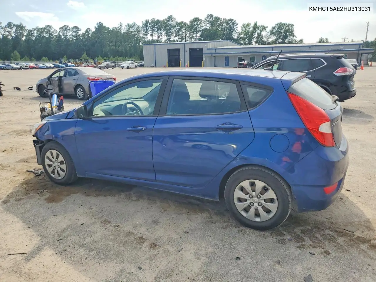 2017 Hyundai Accent Se VIN: KMHCT5AE2HU313031 Lot: 61628246
