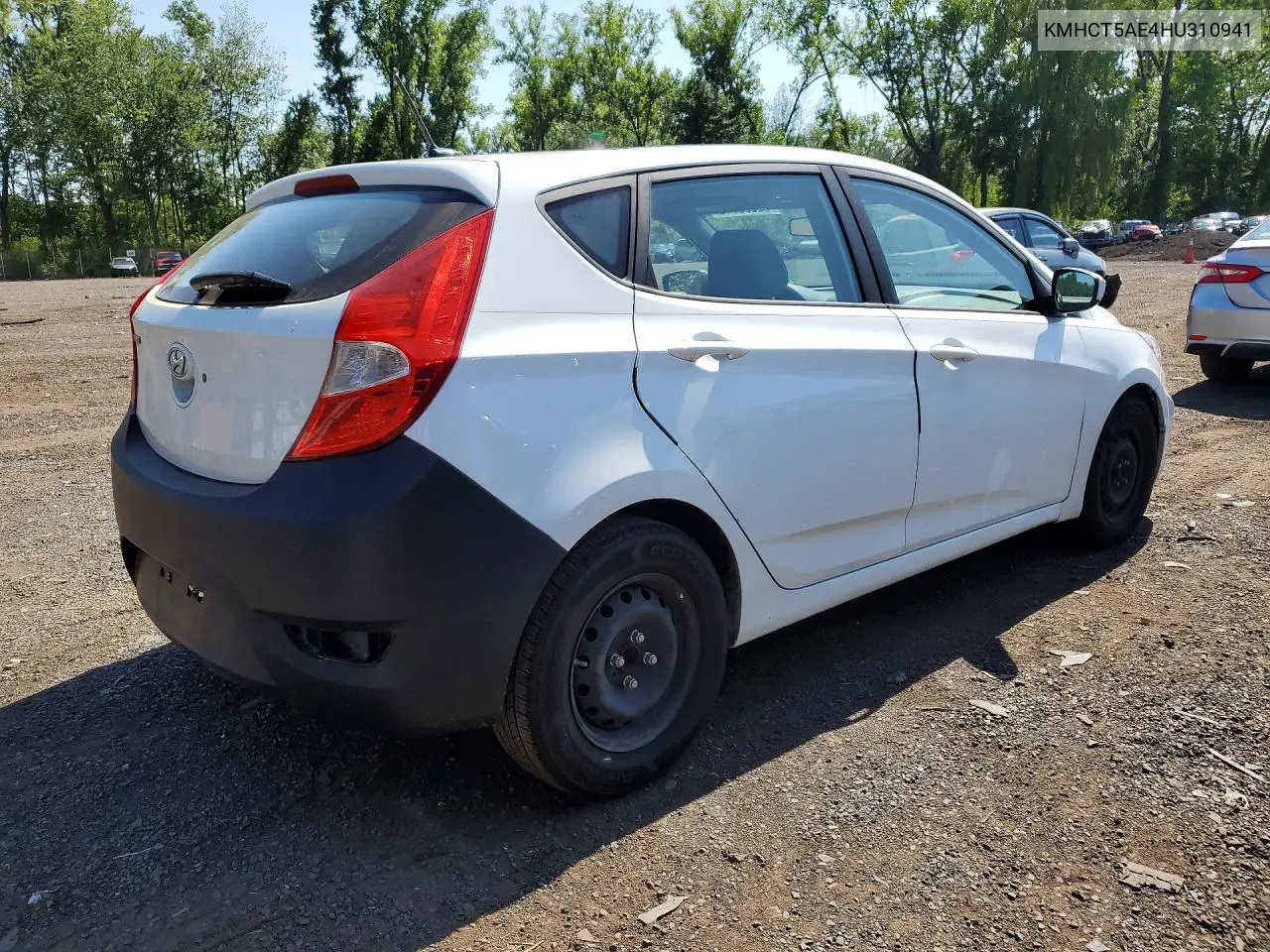 2017 Hyundai Accent Se VIN: KMHCT5AE4HU310941 Lot: 62006716