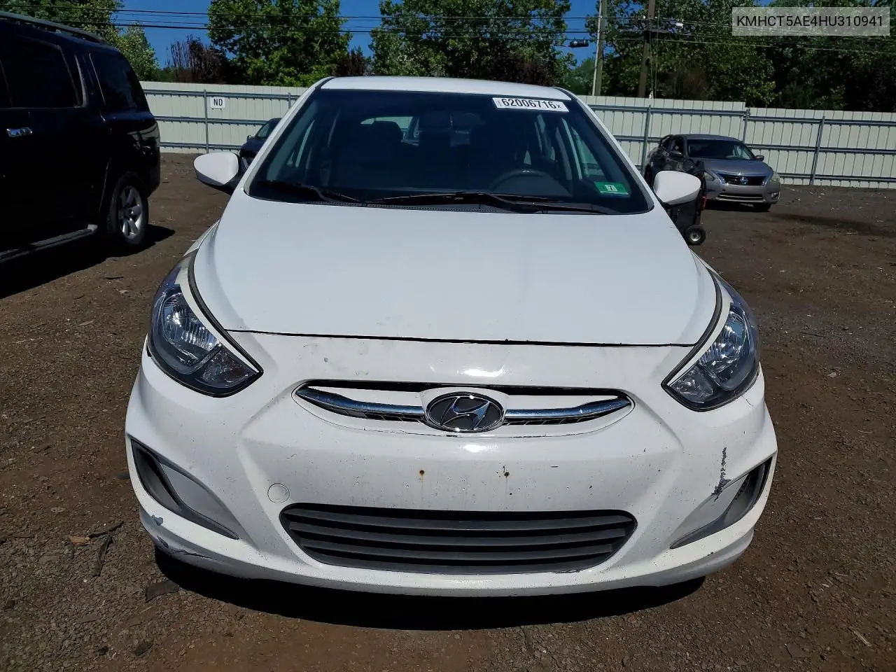 2017 Hyundai Accent Se VIN: KMHCT5AE4HU310941 Lot: 62006716