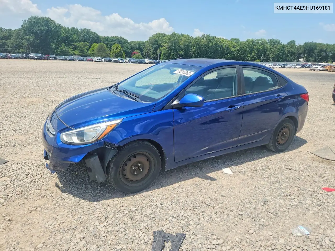 2017 Hyundai Accent Se VIN: KMHCT4AE9HU169181 Lot: 62058056