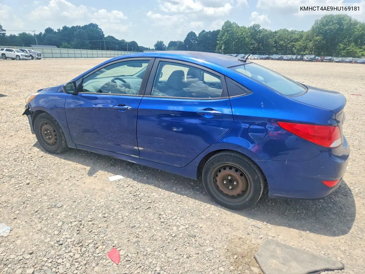 2017 Hyundai Accent Se VIN: KMHCT4AE9HU169181 Lot: 62058056
