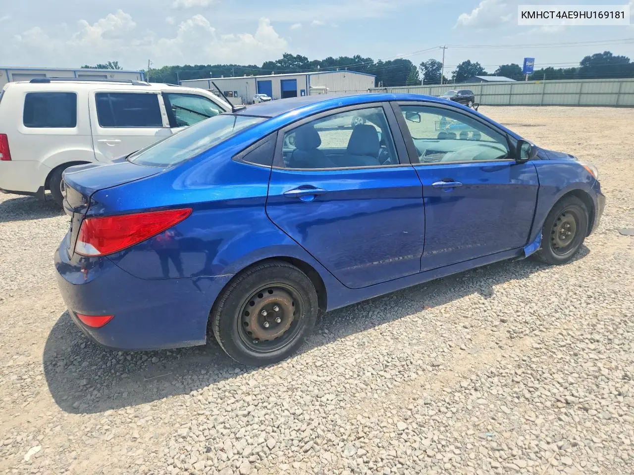 2017 Hyundai Accent Se VIN: KMHCT4AE9HU169181 Lot: 62058056
