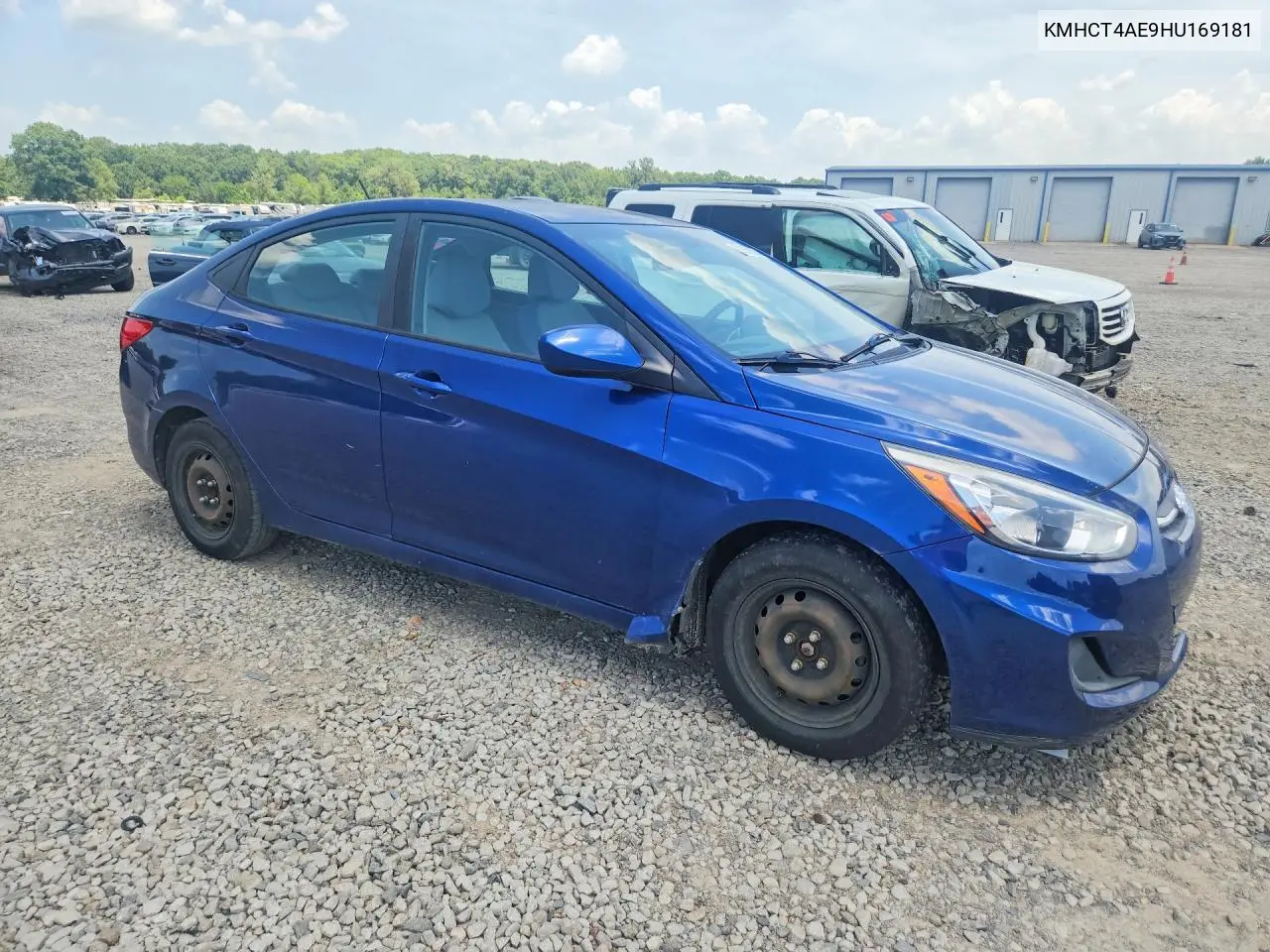 2017 Hyundai Accent Se VIN: KMHCT4AE9HU169181 Lot: 62058056