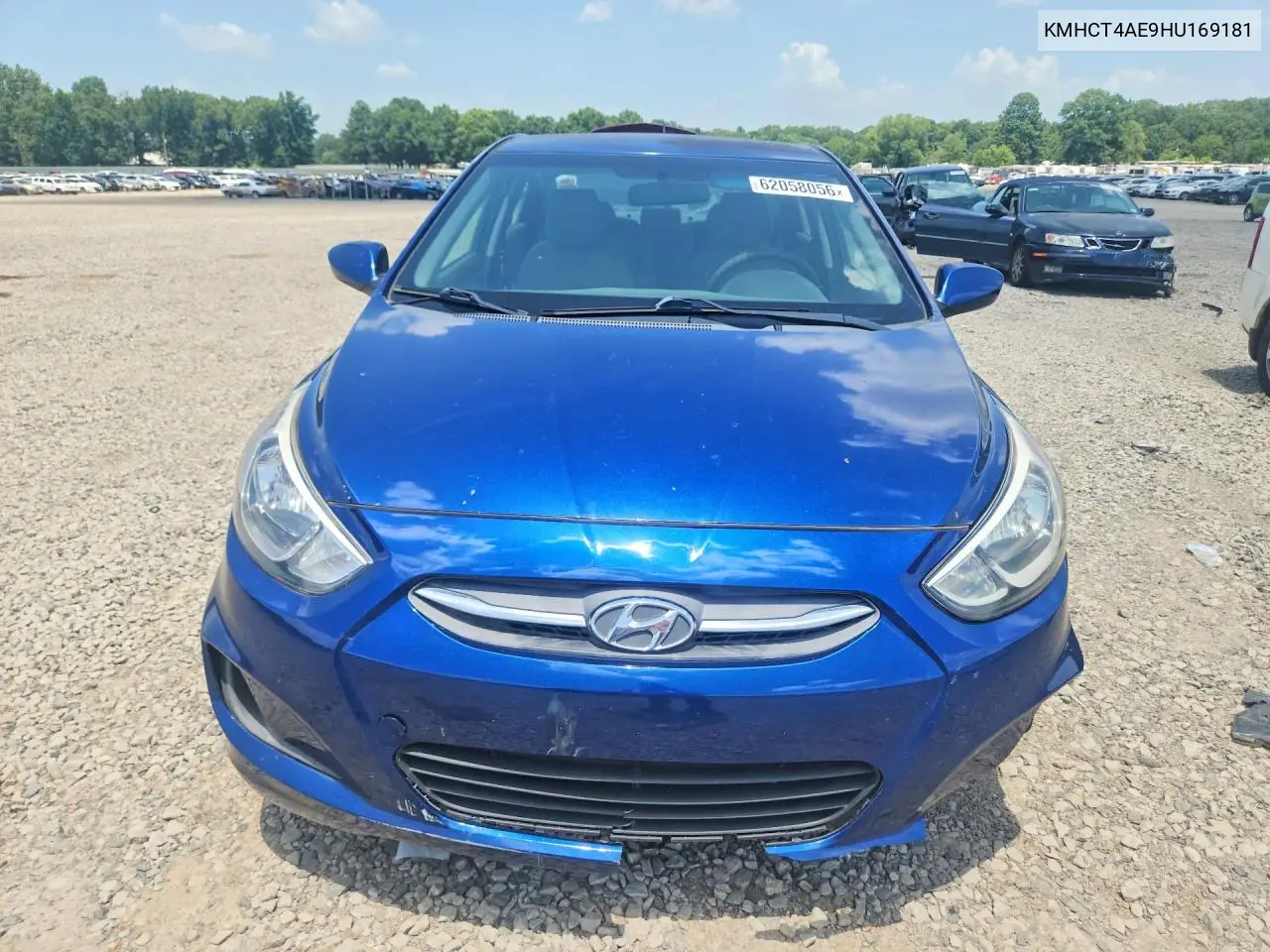 2017 Hyundai Accent Se VIN: KMHCT4AE9HU169181 Lot: 62058056