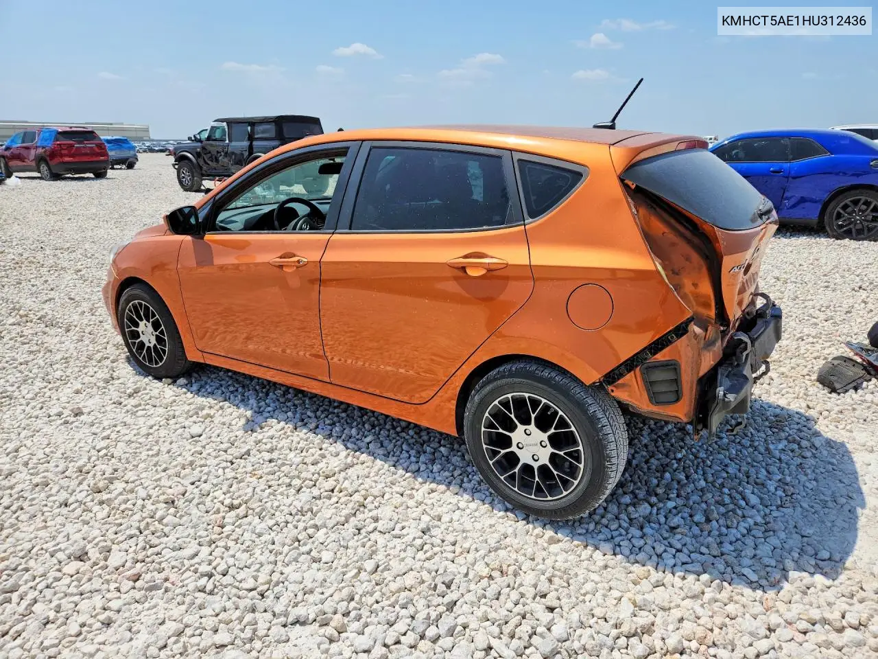2017 Hyundai Accent Se VIN: KMHCT5AE1HU312436 Lot: 62131566
