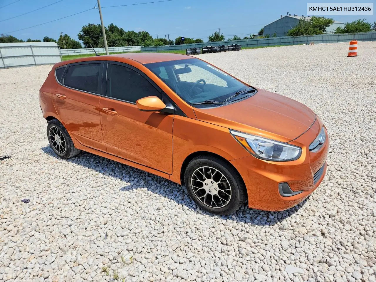2017 Hyundai Accent Se VIN: KMHCT5AE1HU312436 Lot: 62131566