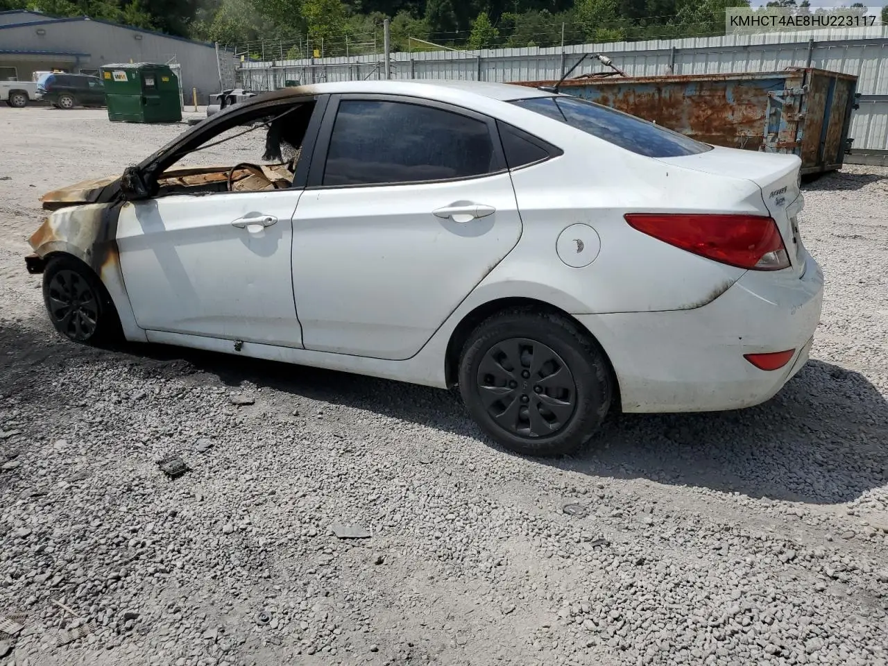 2017 Hyundai Accent Se VIN: KMHCT4AE8HU223117 Lot: 67863415