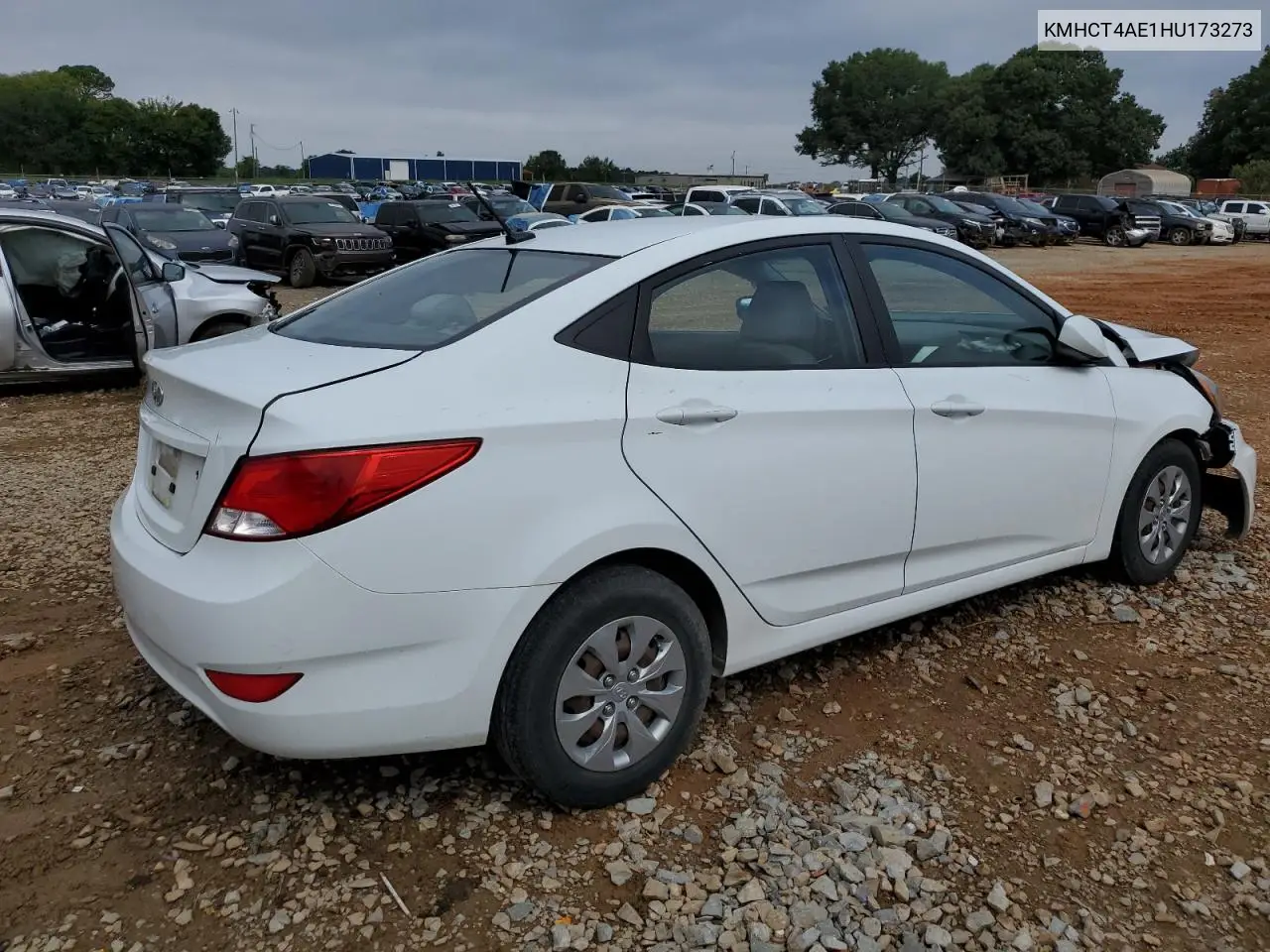 KMHCT4AE1HU173273 2017 Hyundai Accent Se