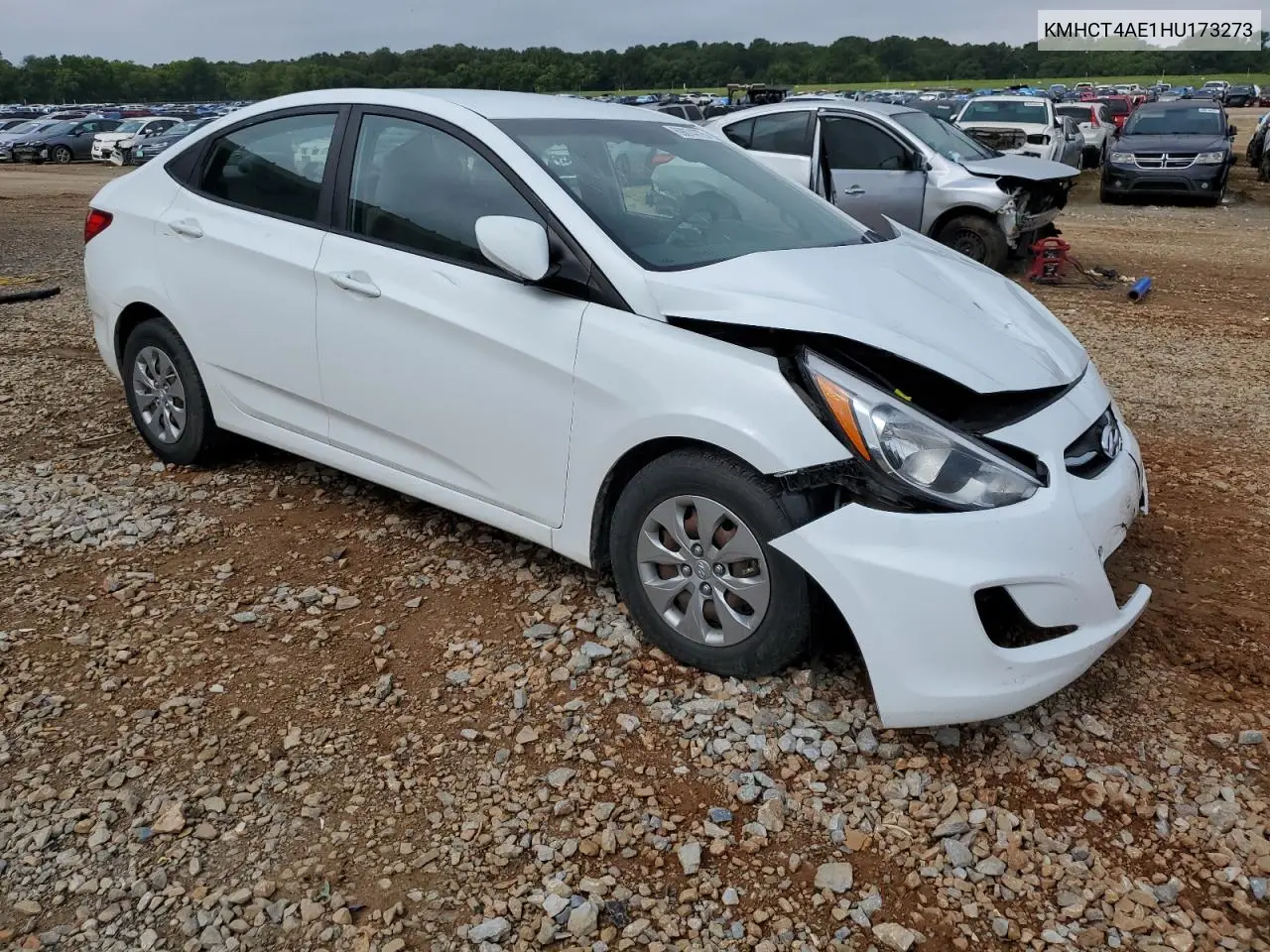 KMHCT4AE1HU173273 2017 Hyundai Accent Se