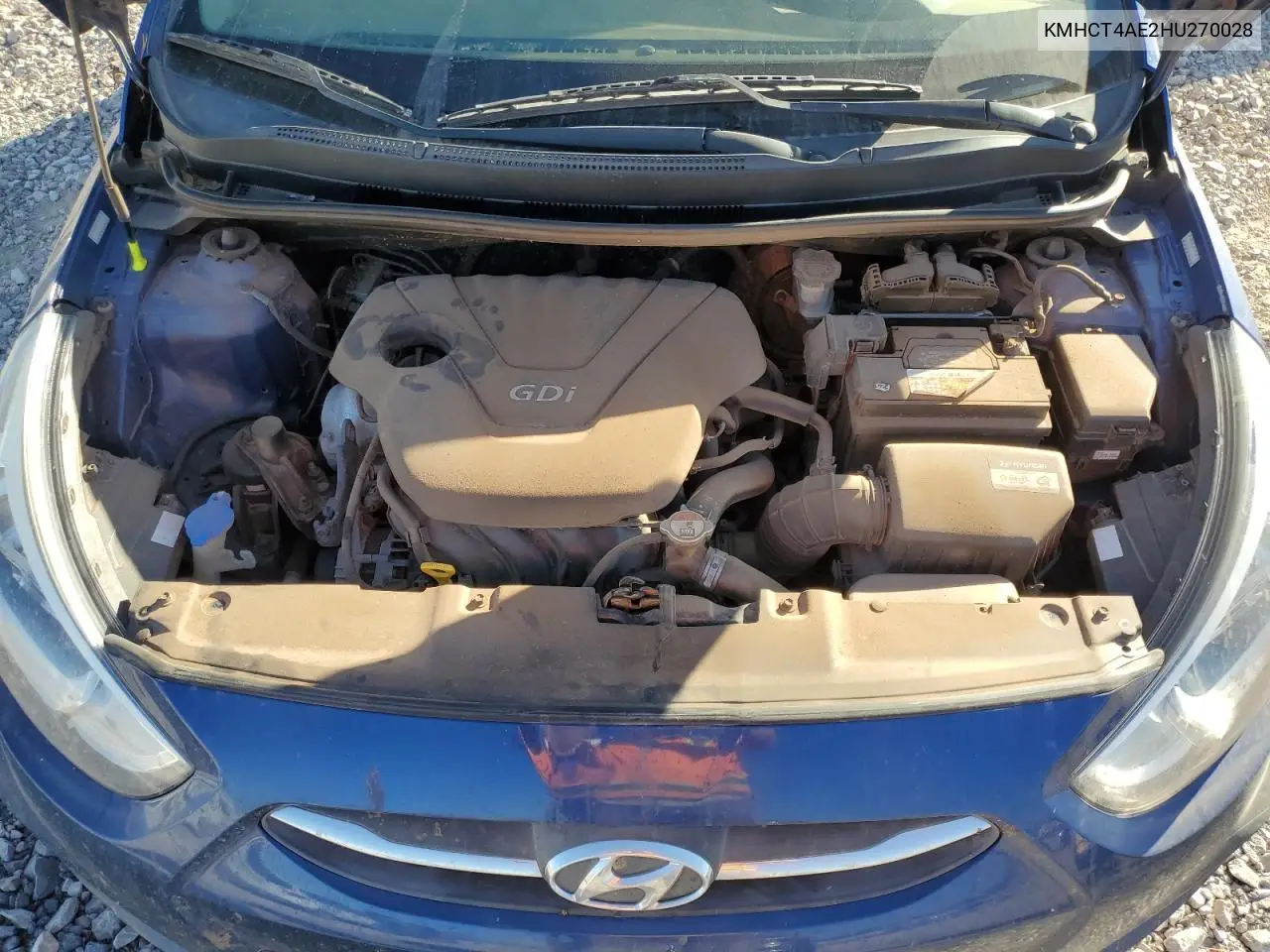 KMHCT4AE2HU270028 2017 Hyundai Accent Se
