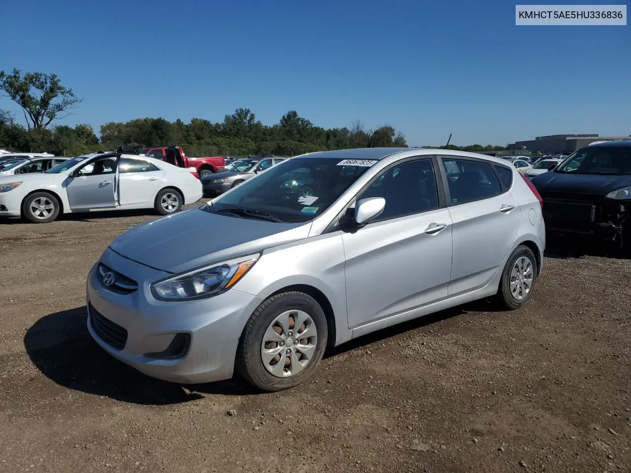 KMHCT5AE5HU336836 2017 Hyundai Accent Se